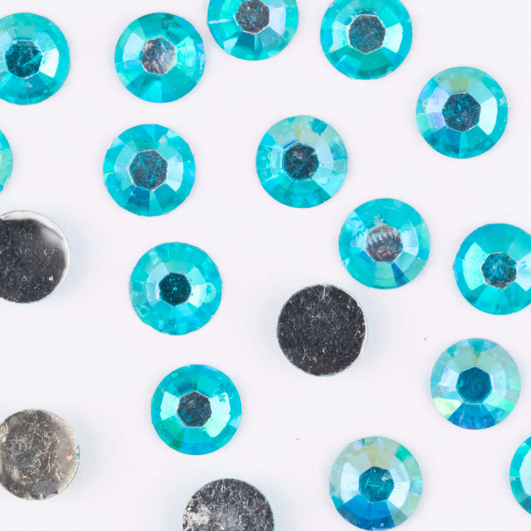 Blue Zircon AB Resin Rhinestones - Worthofbest