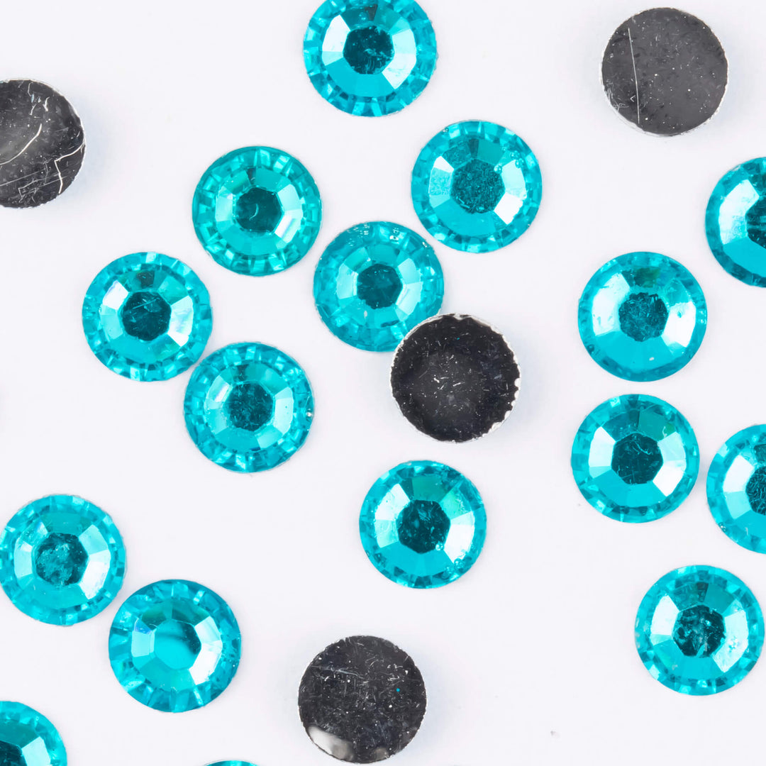 Blue Zircon Resin Rhinestones - Worthofbest