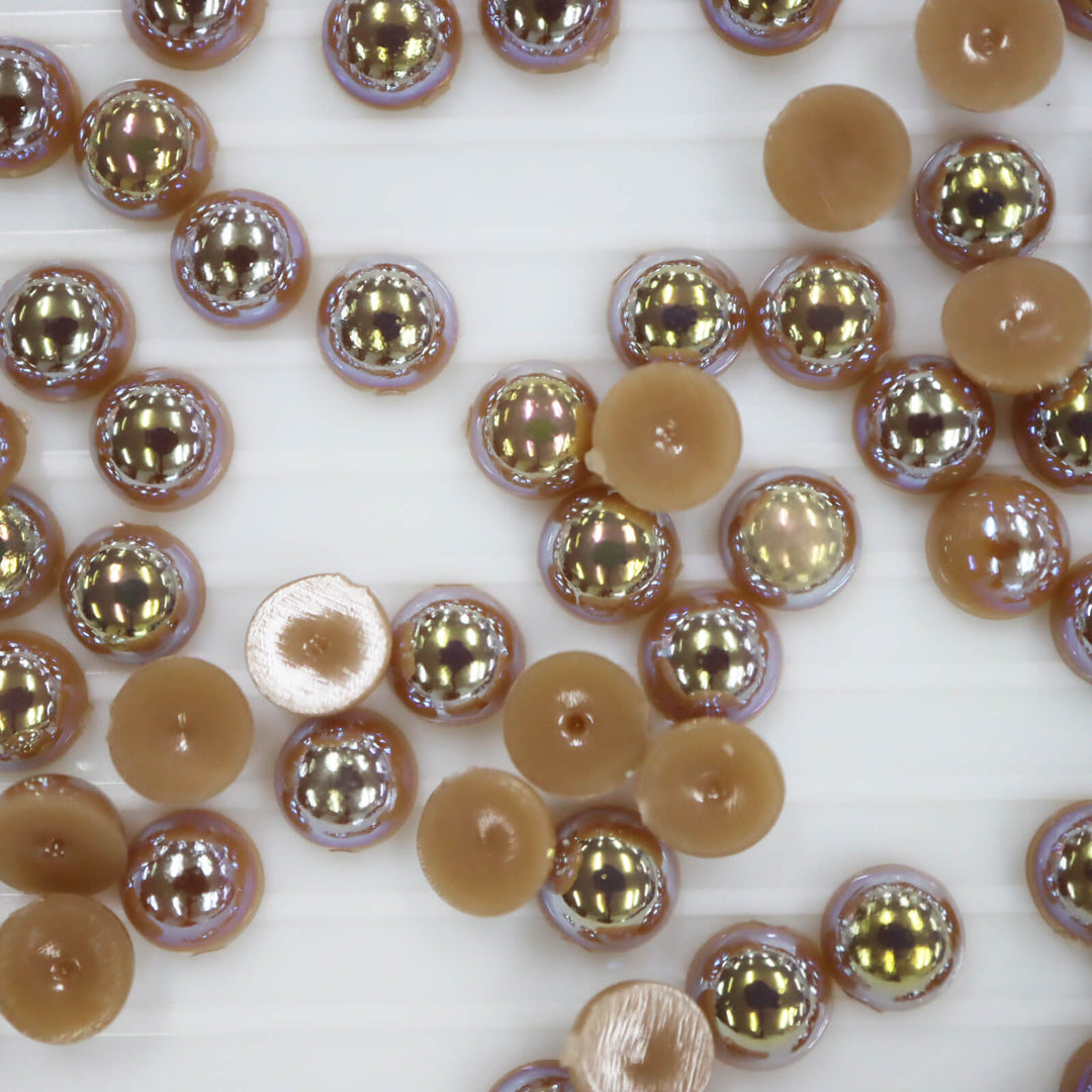 Coffee AB ABS half pearl - Worthofbest