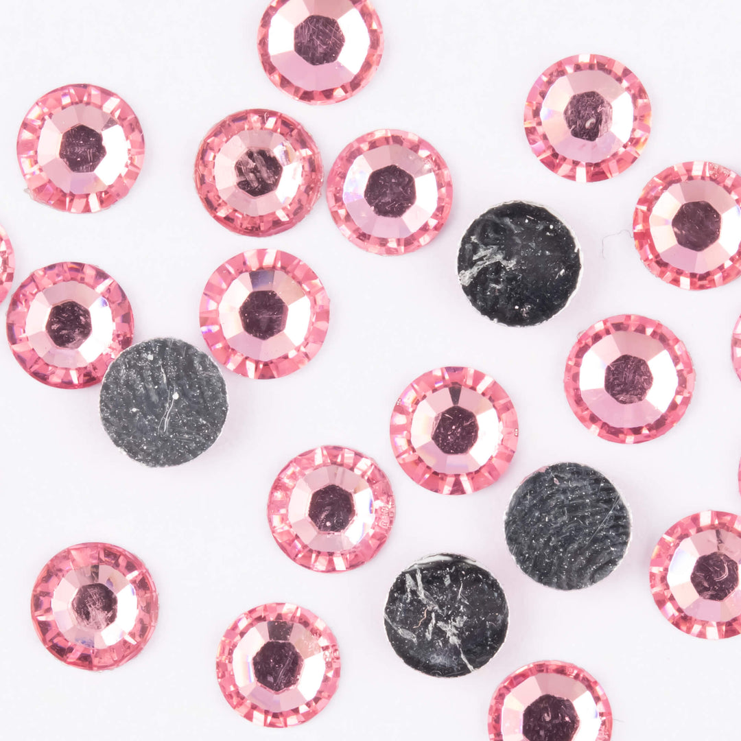 Dark Pink Resin Rhinestones - Worthofbest