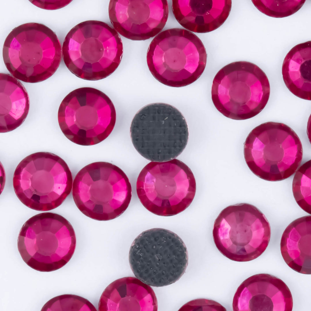 DMC Fuchsia Hotfix Rhinestones - Worthofbest