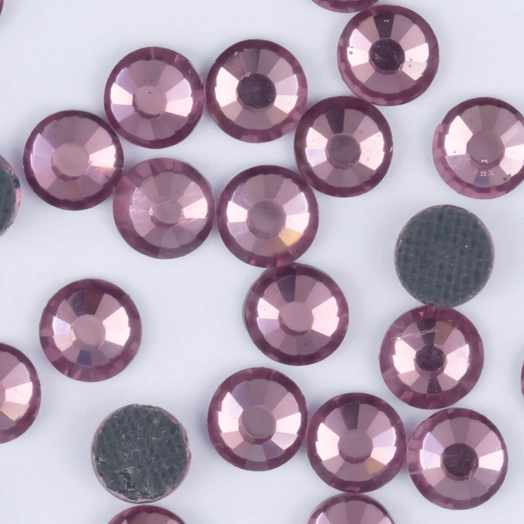 DMC light Amethyst Hotfix Rhinestones - Worthofbest
