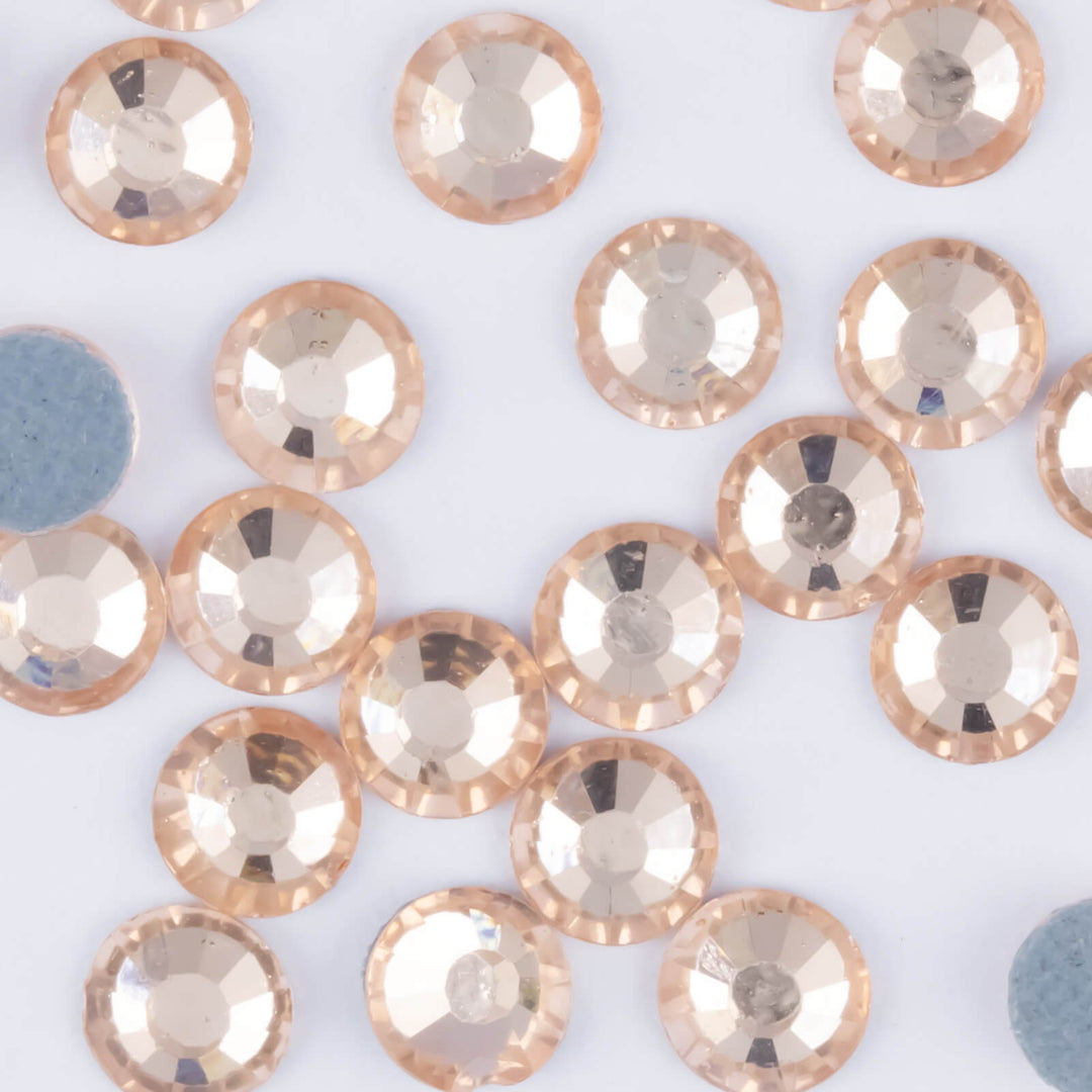 DMC Light peach Hotfix Rhinestones - Worthofbest