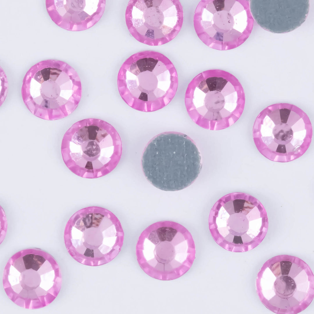 DMC Light rose Hotfix Rhinestones - Worthofbest