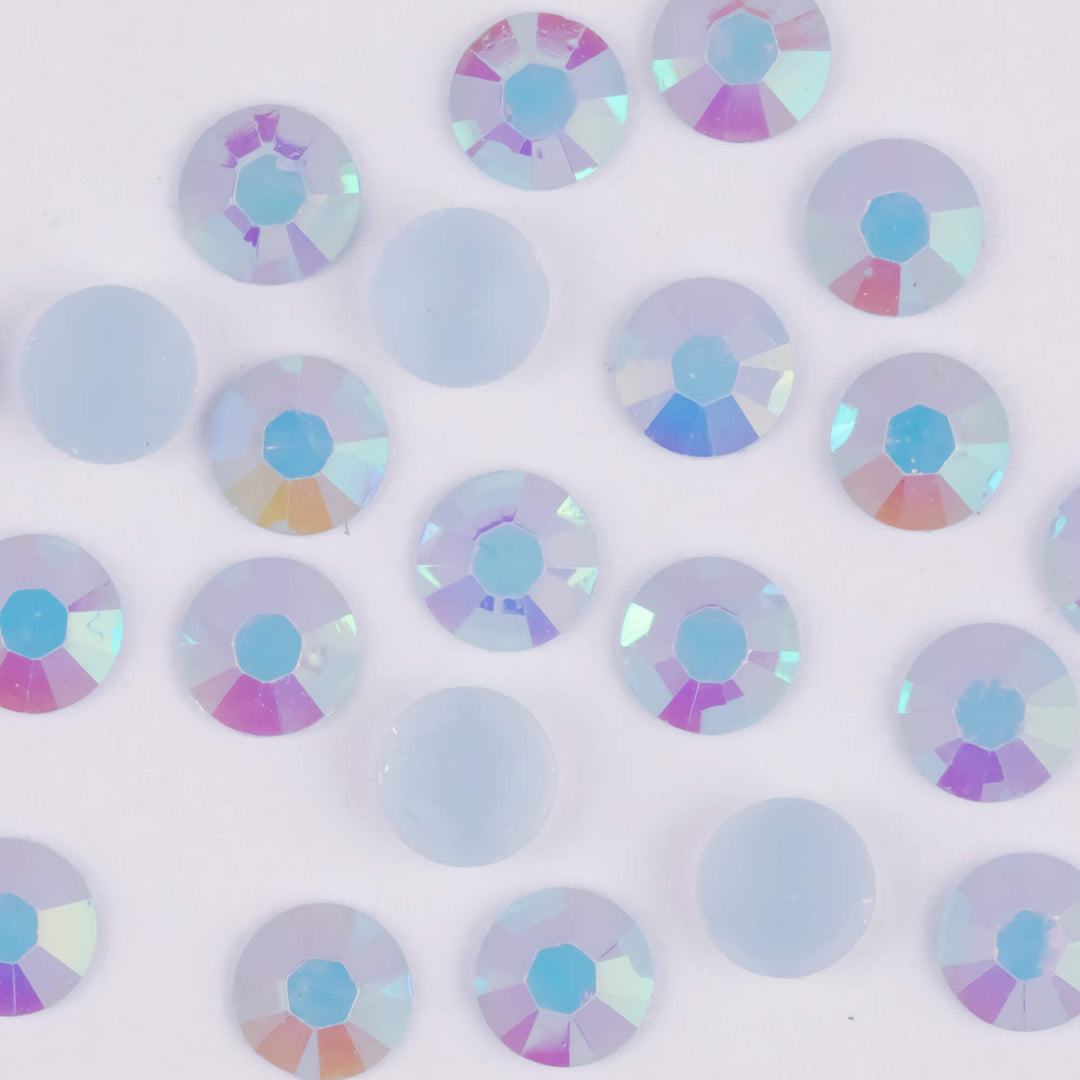 Jelly Ocean Blue AB Resin Rhinestones - Worthofbest
