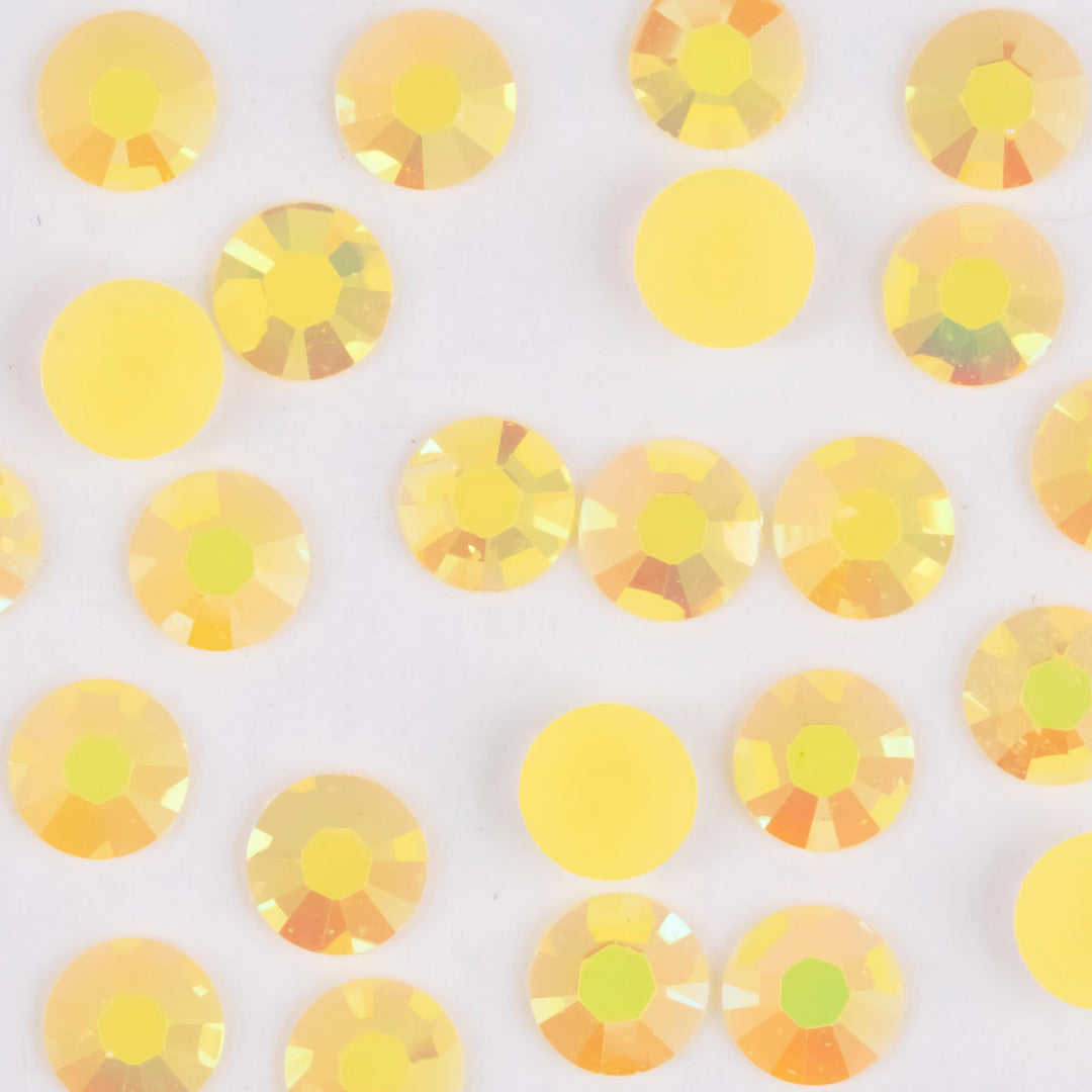 Jelly Tangerine AB Resin Rhinestones - Worthofbest