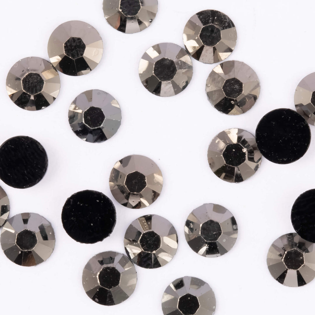 Jet Hematite Resin Rhinestones - Worthofbest