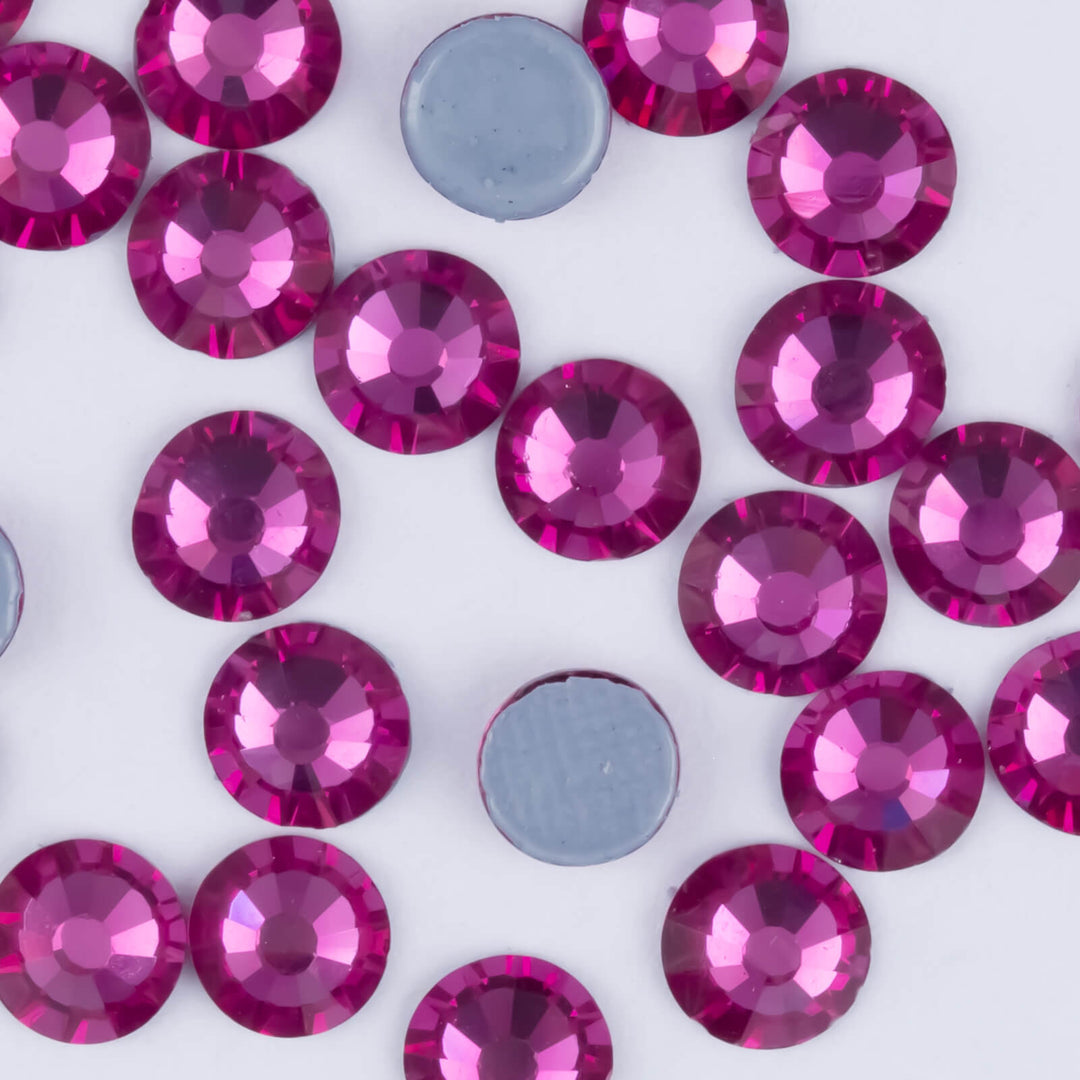 MC Fuchsia Hotfix Rhinestones - Worthofbest