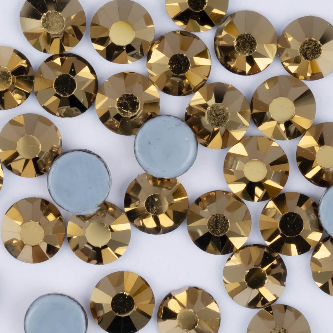 MC Gold Hotfix Rhinestones - Worthofbest
