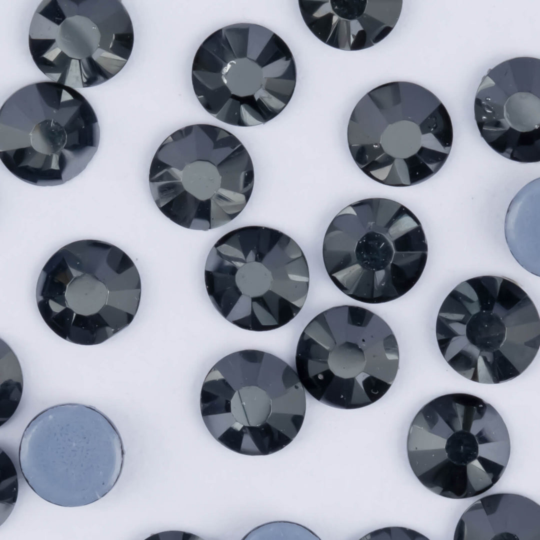 MC Jet Hematite Hotfix Rhinestones - Worthofbest