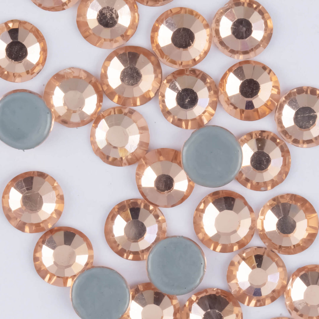 MC Light Peach Hotfix Rhinestones - Worthofbest