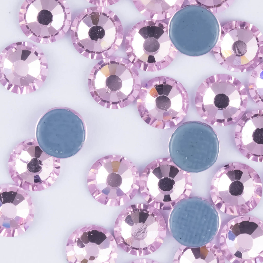 MC Light Rose Hotfix Rhinestones - Worthofbest