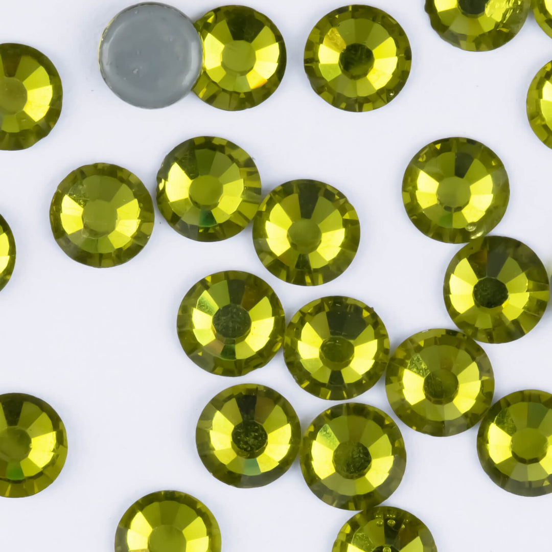 MC Olivine Hotfix Rhinestones - Worthofbest