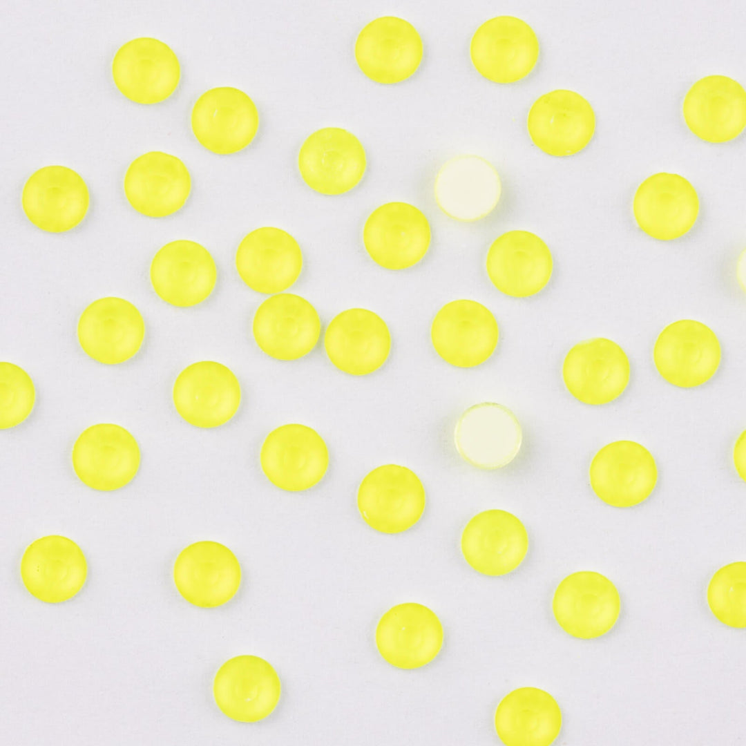 Neon Yellow Hotfix Rhinestones - Worthofbest