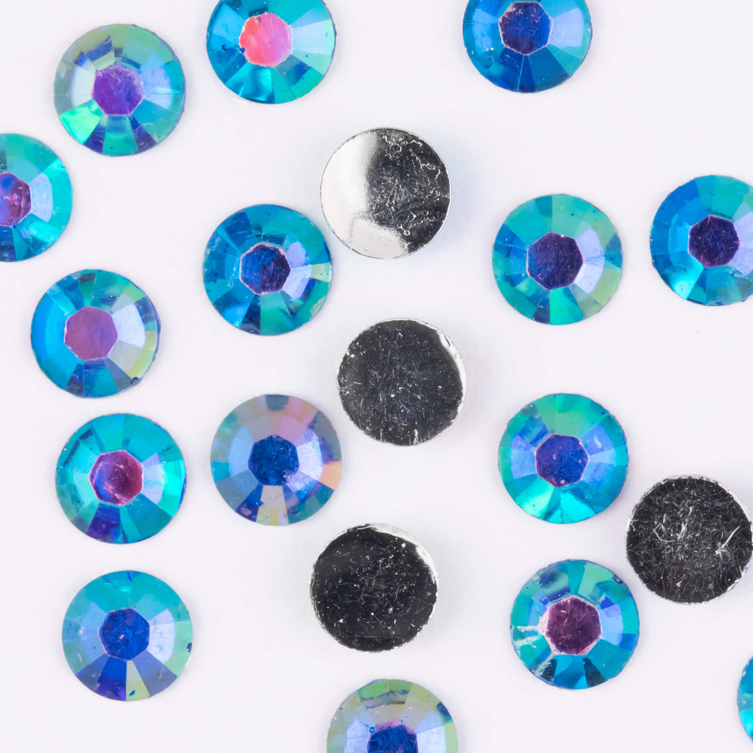 Sapphire AB Resin Rhinestones - Worthofbest