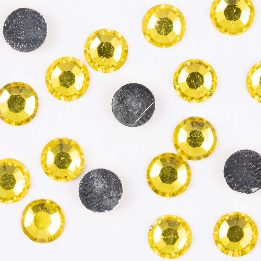 Topaz Resin Rhinestones - Worthofbest