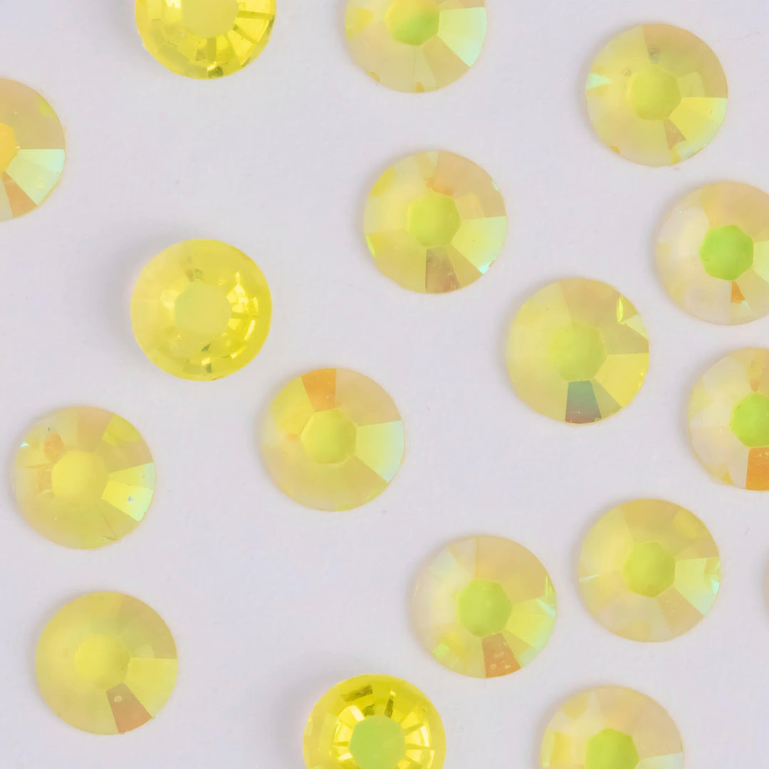 Transparent Citrine AB Resin Rhinestones - Worthofbest