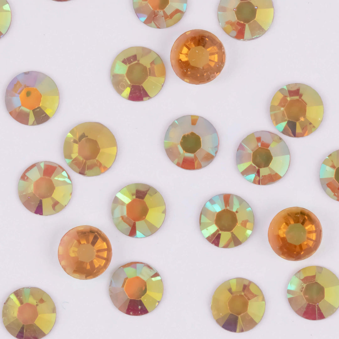 Transparent Coffee AB Resin Rhinestone - Worthofbest