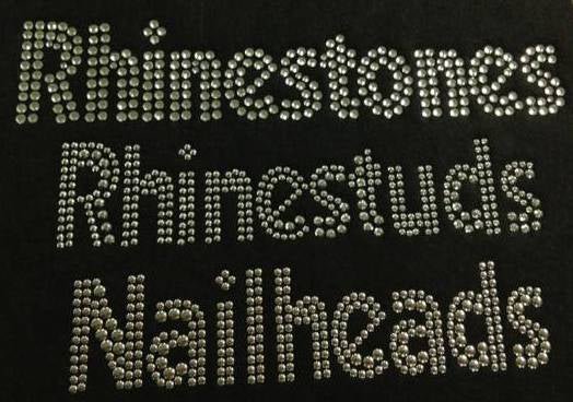 What is the difference among rhinestones, rhinestuds and nailheads? - Worthofbest