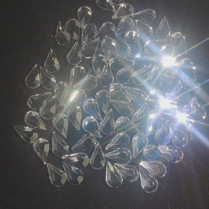 Teardrop Crystal Hotfix Rhinestones 480 Pcs