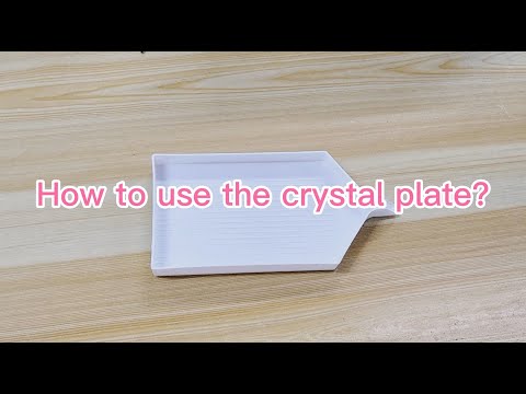 Crystal Plate 16.6x8.5cm