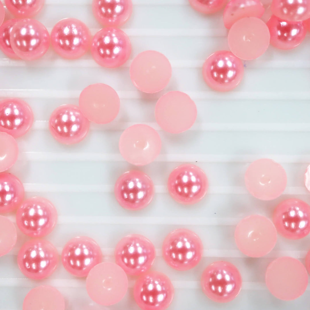Light pink ABS half pearl - Worthofbest