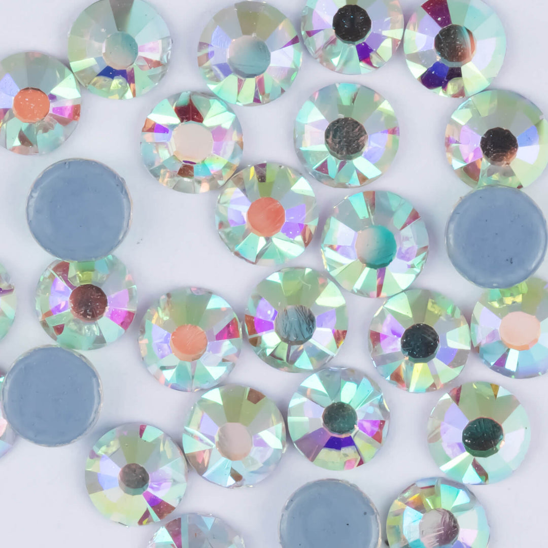 Hot Fix Glass Stones - Crystal Rhinestones - 5 mm - 400 pcs